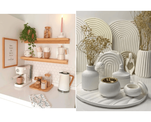 Home Living cover photo collage
