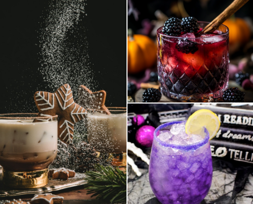 Cute Cocktails for Every Season🍸 cover photo collage