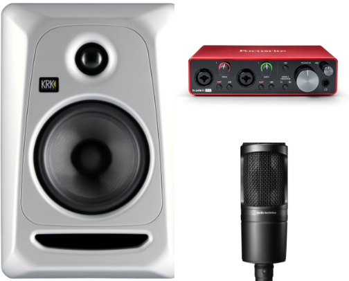 Music Equipment cover photo collage