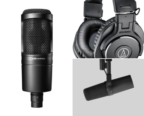 Music Equipment cover photo collage