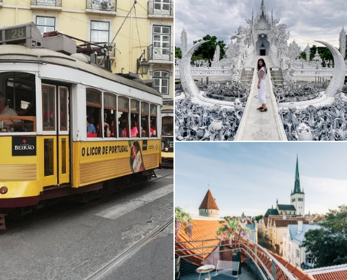 Best Places to Live and Work Remotely in 2025 cover photo collage