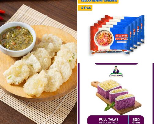 Indonesia's Snack cover photo collage
