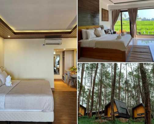 Place to stay when you visit Indonesia cover photo collage