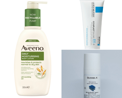 My eczema must-haves cover photo collage