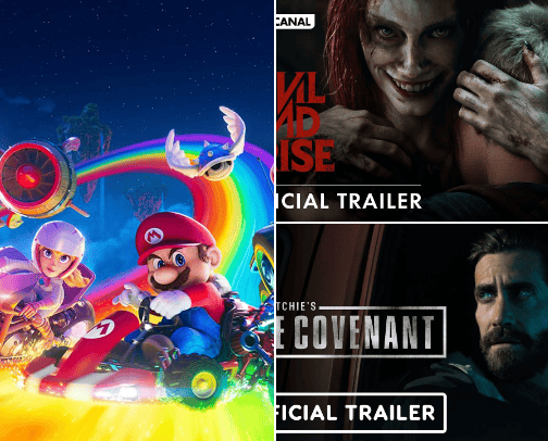 Mario movie cover photo collage