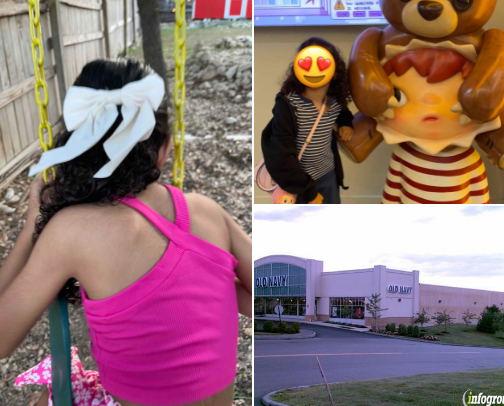 Girl clothing cover photo collage