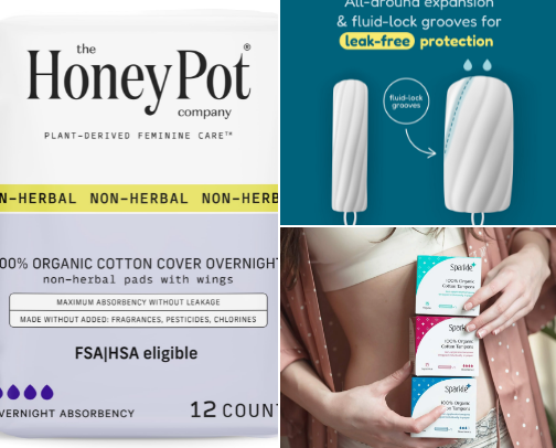 Essential Non-Toxic Period Care Products cover photo collage