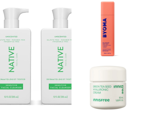 my skin care routine cover photo collage