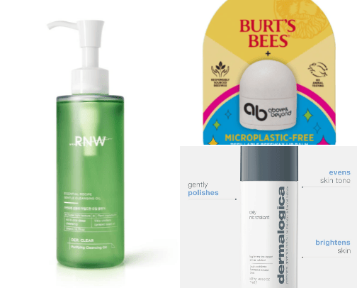 Natural & Organic Skin care cover photo collage