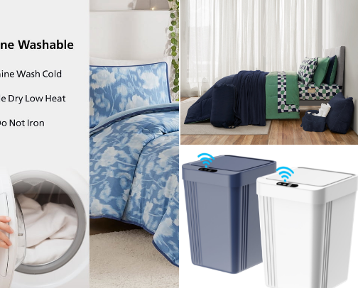 College Dorm Room Essentials cover photo collage
