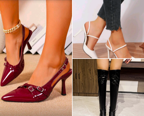 Shoes Stack cover photo collage