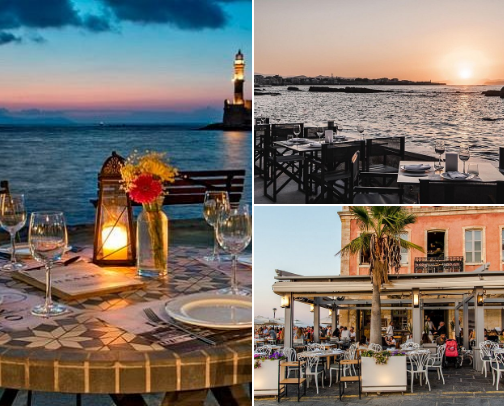 Chania, Greece is favorite place on earth cover photo collage