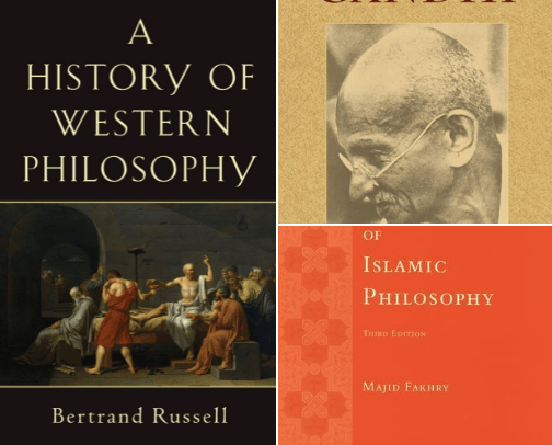 philosophy books cover photo collage