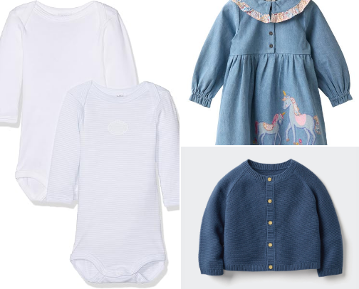 Infant Baby Full Outfit I Trust & Love (Everyday Comfort Edition) cover photo collage