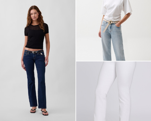 All kinds of jean items! cover photo collage