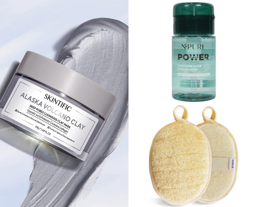 Deep Cleansing Essentials: Must-Have Products & Tools for Healthy Skin cover photo collage