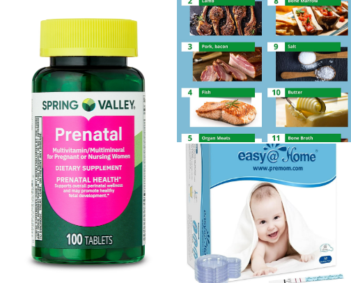 Getting Pregnant with PCOS cover photo collage