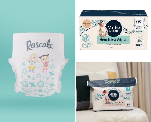 Baby Essentials First-Time Moms 💕🩵 cover photo collage