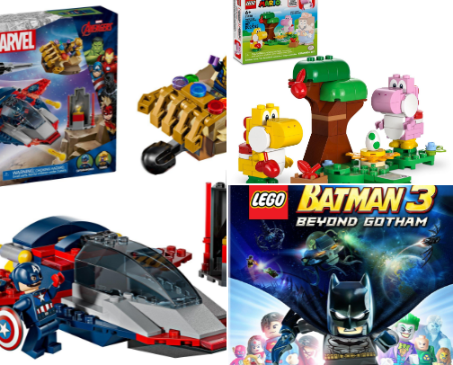 Happy kids to have a Toys cover photo collage