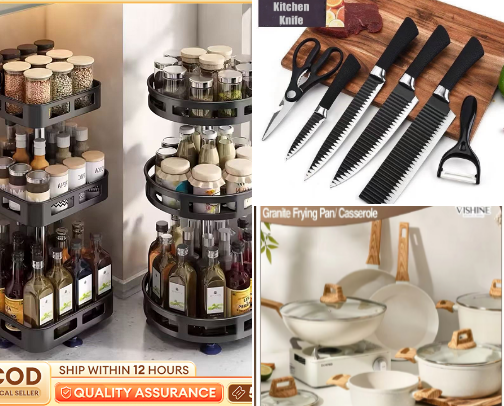 Kitchen Must-Haves cover photo collage