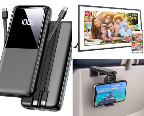 Tech and Travel Must-Haves cover photo collage