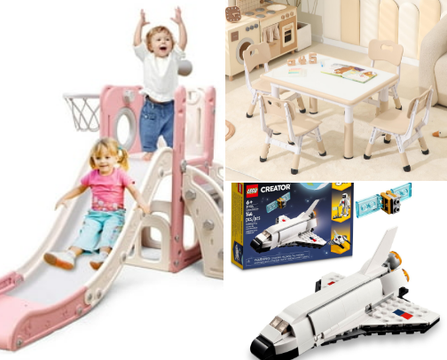 Kids’ Toys Collection – Fun & Safe! cover photo collage