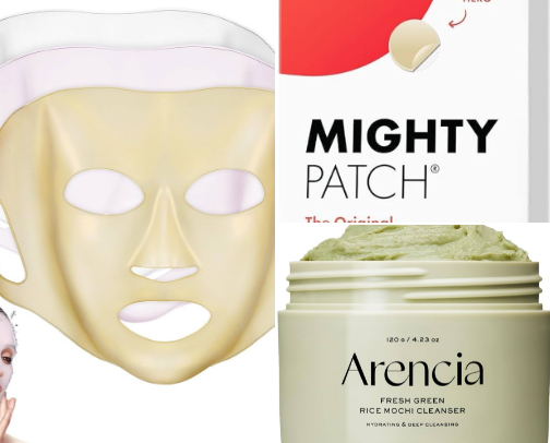 Frugal chic skincare cover photo collage