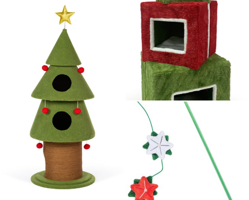 Cat Christmas Essentials 🎅🐾 cover photo collage