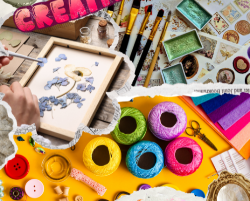 Creative Corner ✂️ cover photo collage