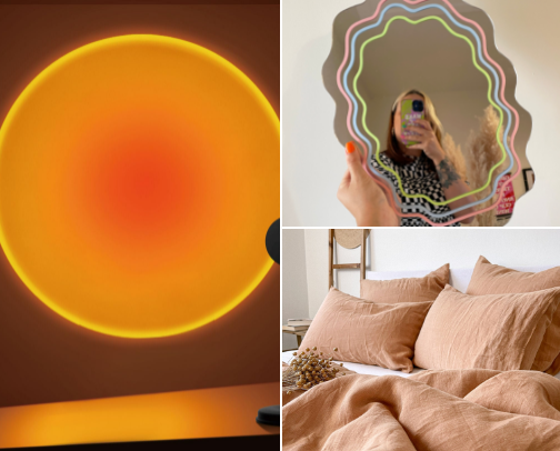 Pinterest-Aesthetic Bedroom Decor Essentials cover photo collage