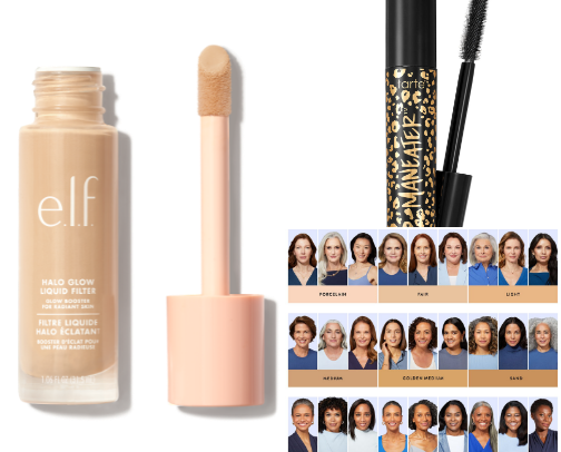 Makeup/skincare faves cover photo collage