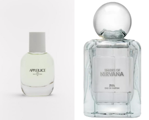 my favourite zara perfumes cover photo collage