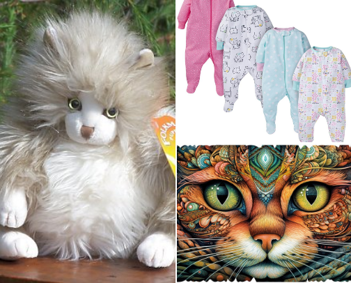 CAT PEOPLE cover photo collage