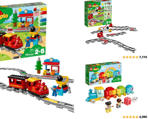 Amazon UK Duplo Favourites cover photo collage