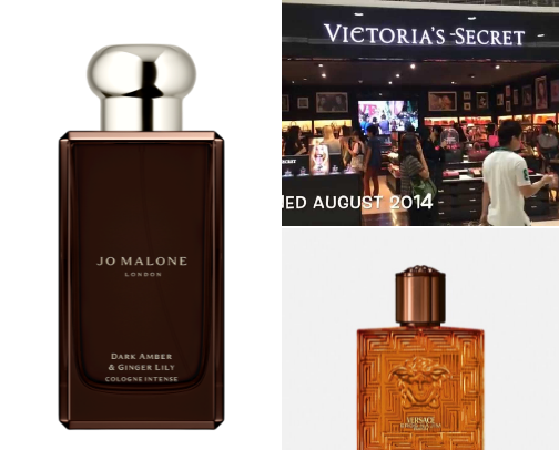 Fragrance cover photo collage