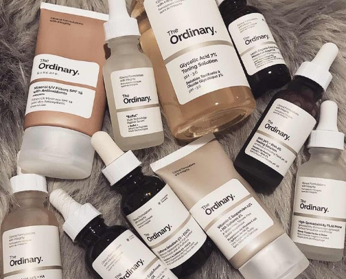 Skin Products cover photo collage