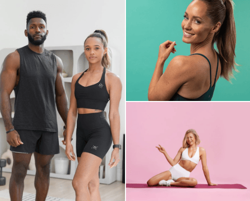 Favorite at-home workout YouTube channel for actual results cover photo collage