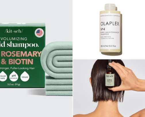 Healthy Hair Glowup cover photo collage