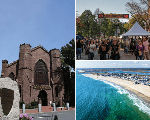 Places to see in Massachusetts cover photo collage