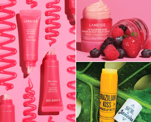 The Best Lip Products Ever🍒 cover photo collage