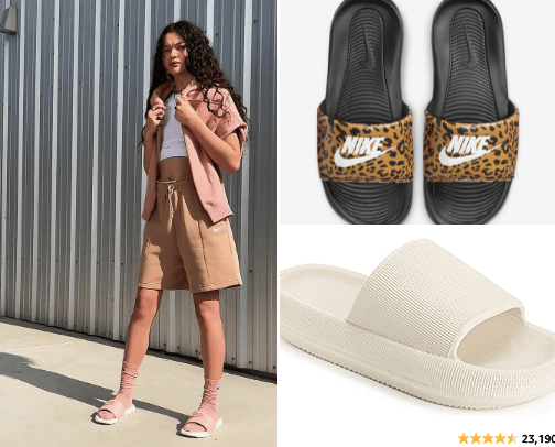 Slippers( woman and man) for summer/2023 cover photo collage