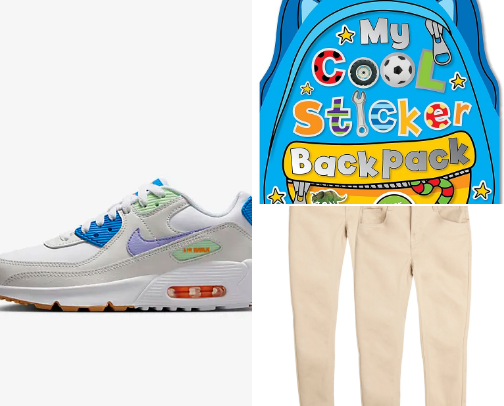 Back-to-School Shopping Made Easy!" cover photo collage