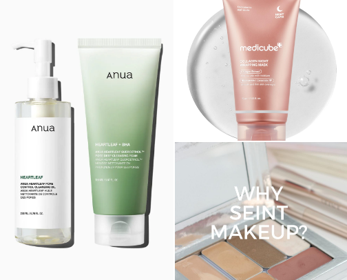 Skin care for Woman over 30 cover photo collage
