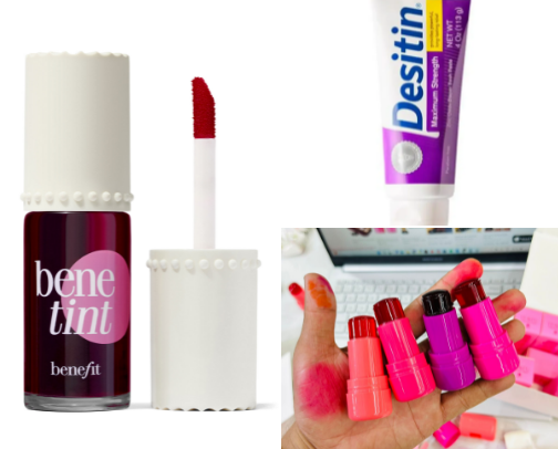 My favorite beauty recs cover photo collage
