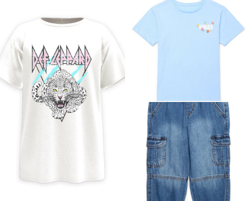 Kids clothes cover photo collage