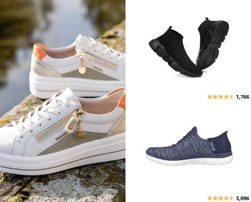 Comfy Shoes cover photo collage