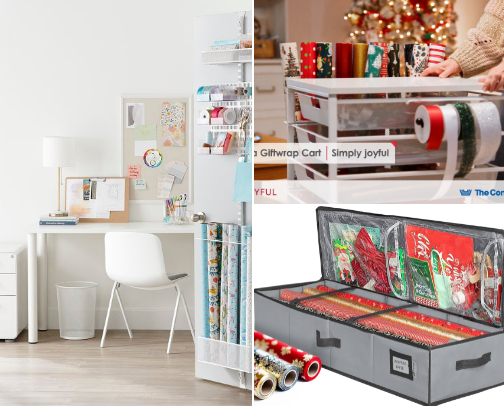 Gift Wrapping Organization cover photo collage