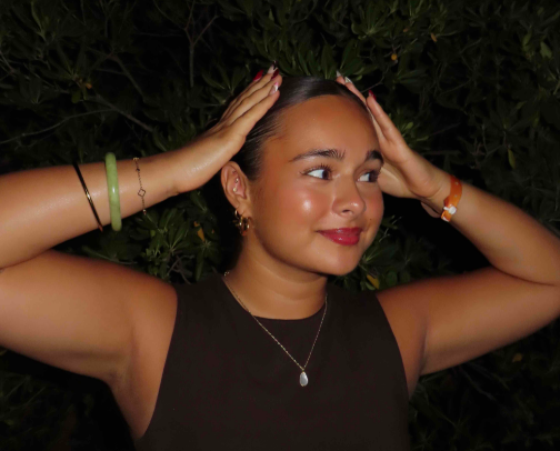 makeup and skincare recs for a minimal dewy look cover photo collage