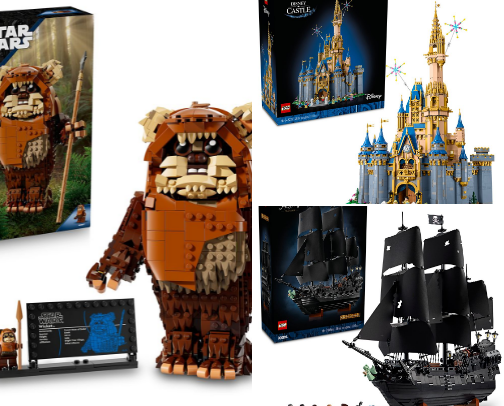 LEGO® Toys cover photo collage