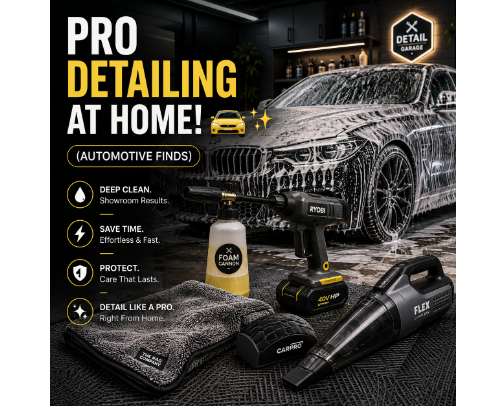 Car Detailing Products I Actually Use to Keep My Paint Flawless & Interior Fresh cover photo collage